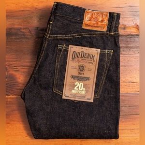 Oni Denim 20th Anniversary Mocha Selvage Denim Jeans